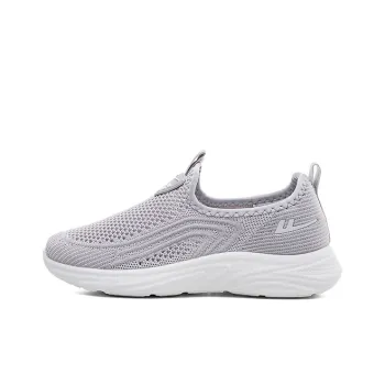 Warrior Walking Shoes Breathable Quick Dry Lightweight Low-Top Mesh Shoes Women's Gray