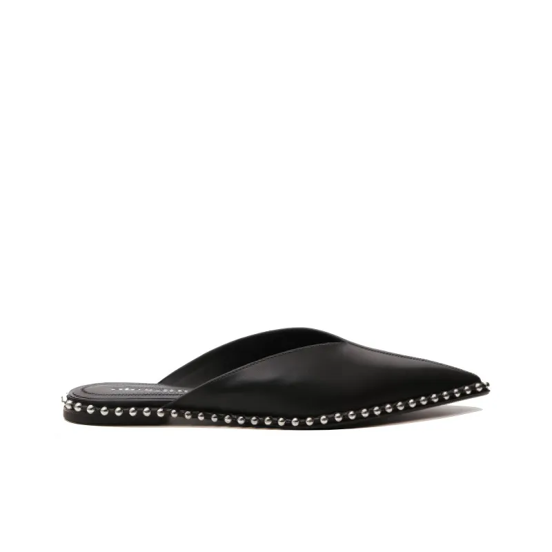 Alexander Wang Mira Wrap toe Slippers Women's Black-1