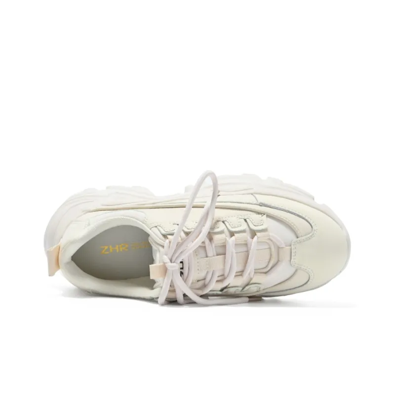 ZHR Anti-Slip Wear-Resistant Low-Top Chunky Sneakers Women's-4