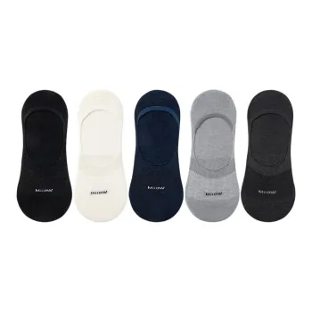 MIIOW No-Show Socks Men's 5 Pack