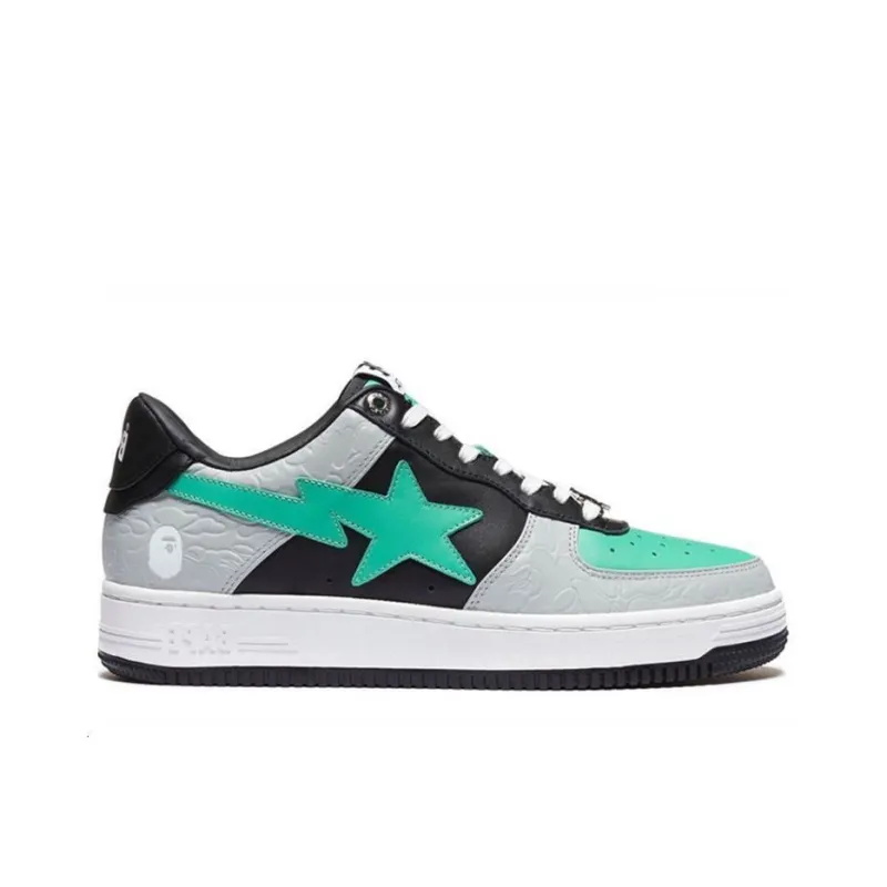 BAPE A BATHING APE Bape Sta Low Grey Mint Brown 2019-1