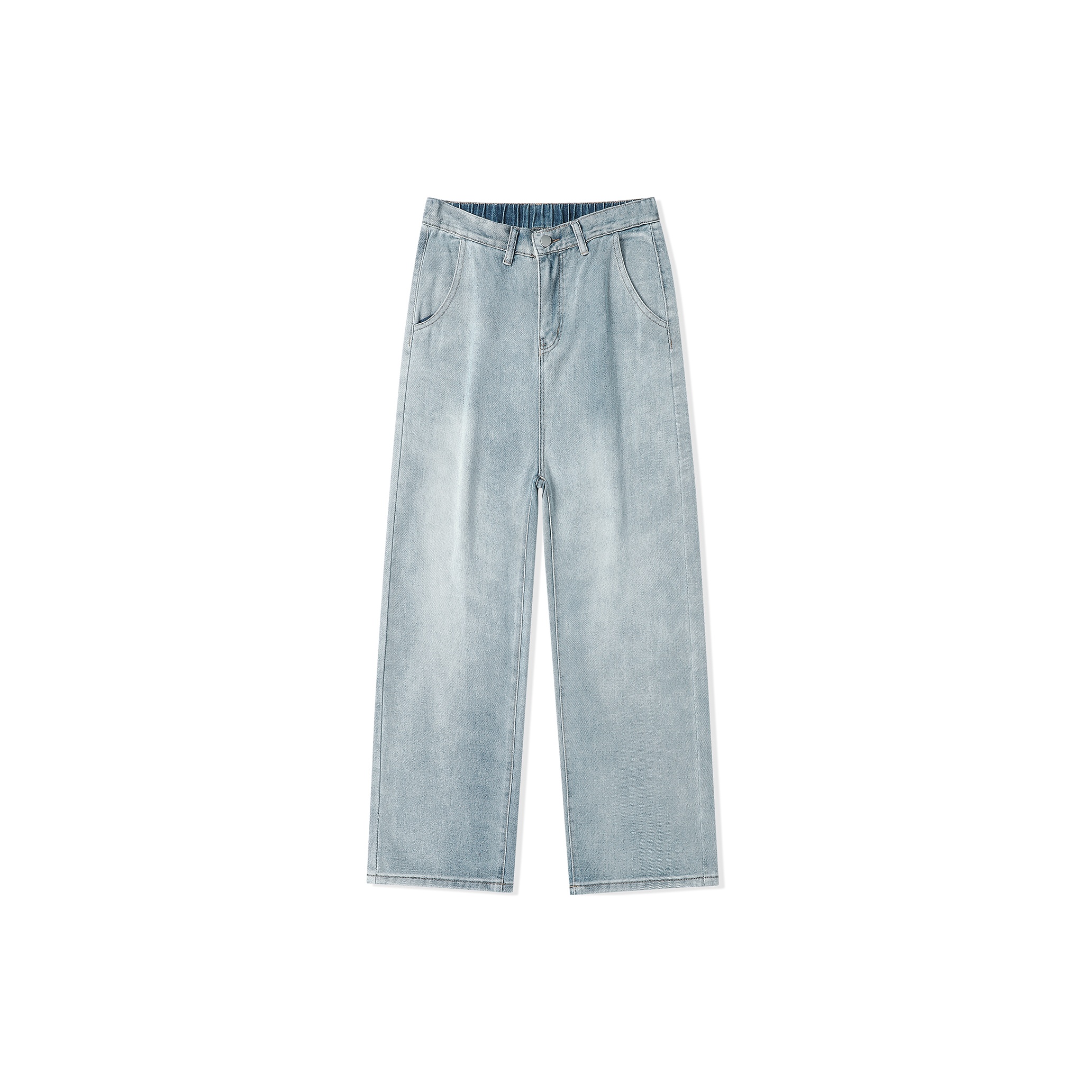 TEN MIRO Jeans Unisex Black (Regular) M - POIZON