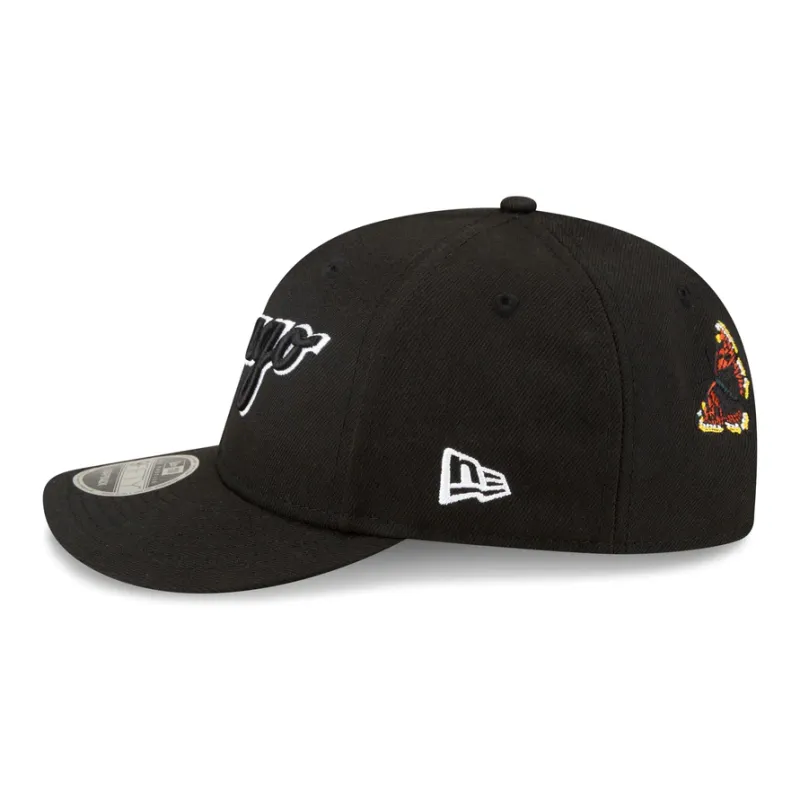 New Era Polyester Baseball Caps Men's Black-3