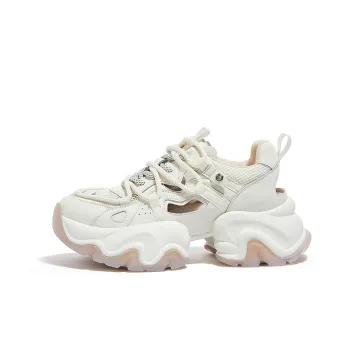 CAMEL Low Top Chunky Sneakers Women's
