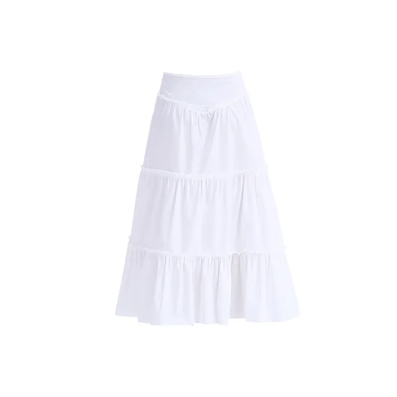 Wen Shan Casual Long Skirt Women's-1