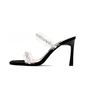 SHUDAIER Slide Slippers Women's Black
