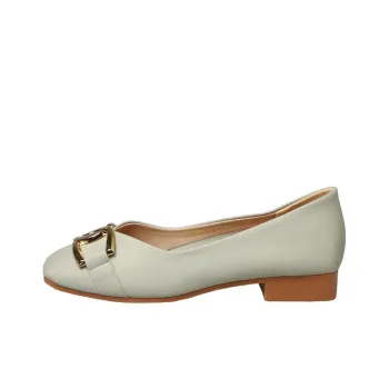 【dme】 Casual Single Shoes 1cm Women's Gray Green