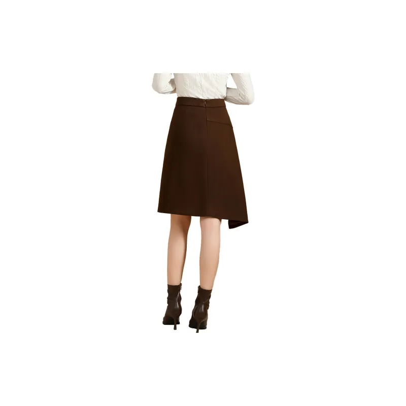 SMEN Casual Long Skirts Women's-8