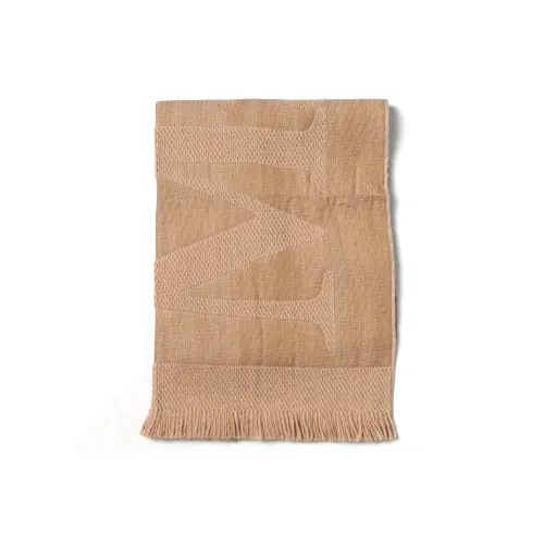 MaxMara Knit Scarves Women's Brown