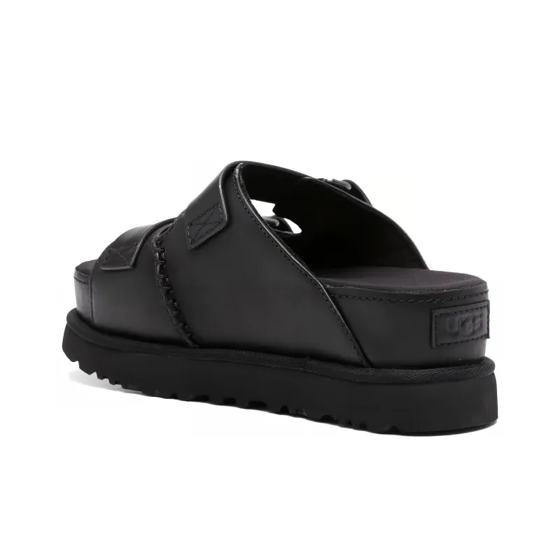 UGG Goldenstar Hi Slide Sandal 'Black' Women's-2