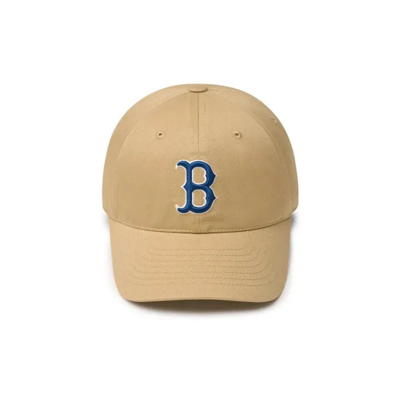MLB Cotton Baseball Caps Unisex Beige-1