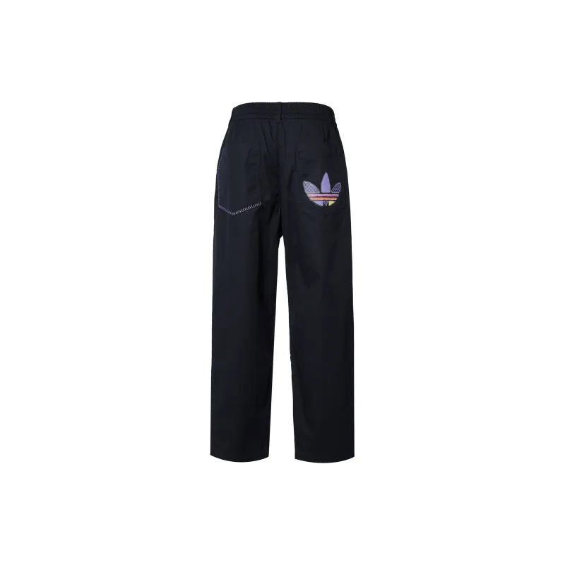 Adidas Originals All Things Tracing Series Knitted Sweatpants Men Black-3