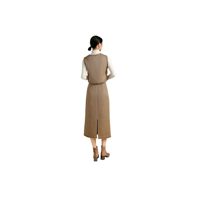 SMEN Two Piece Skirt Sets Women's-1