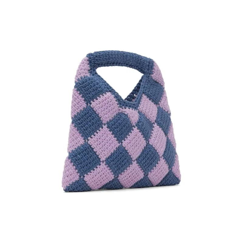 MARNI Polyacrylonitrile Handbag Kids' Purple & Blue-2
