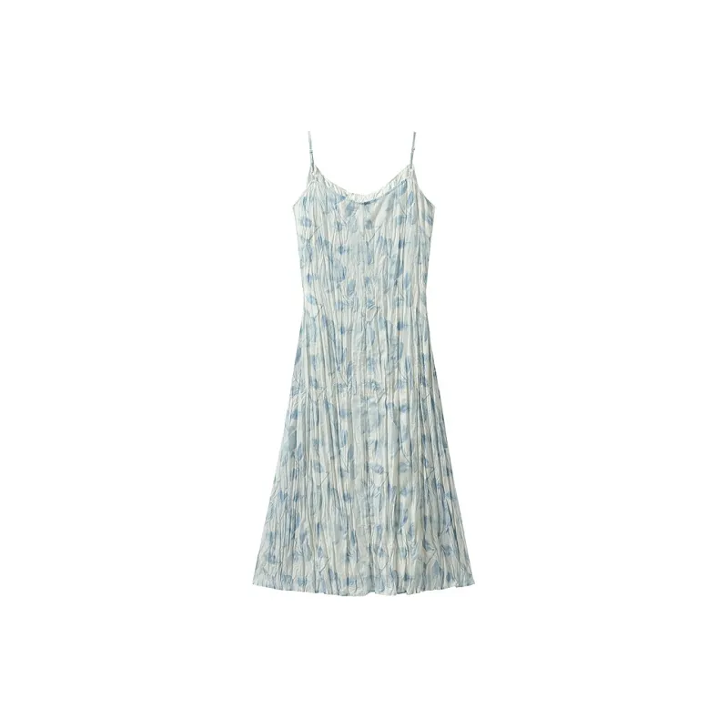 Inman Slip Dress Women's Light Blue-1