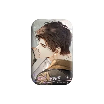 The Love Of Light And Night Osborn Evan Sariel Jesse Charlie Su Intimate Moon Collection Tinplate Badges-1