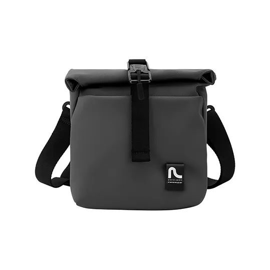 PIERRE CARDIN Fashion Trend Crossbody Bag Small Size Men's Black/Gray-7