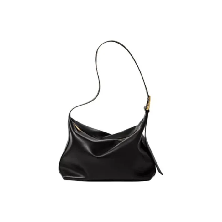 TOUCH MISS Cow Leather Tote Bag Shopping Bag Shoulder Bag Handbag Large Size Women's Multicolor-8
