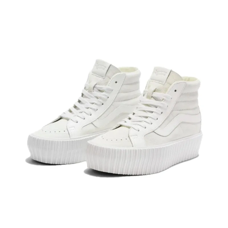 Sk8 Premium Vans -Hi 38 Reissue Platform 'Ivory White'-1