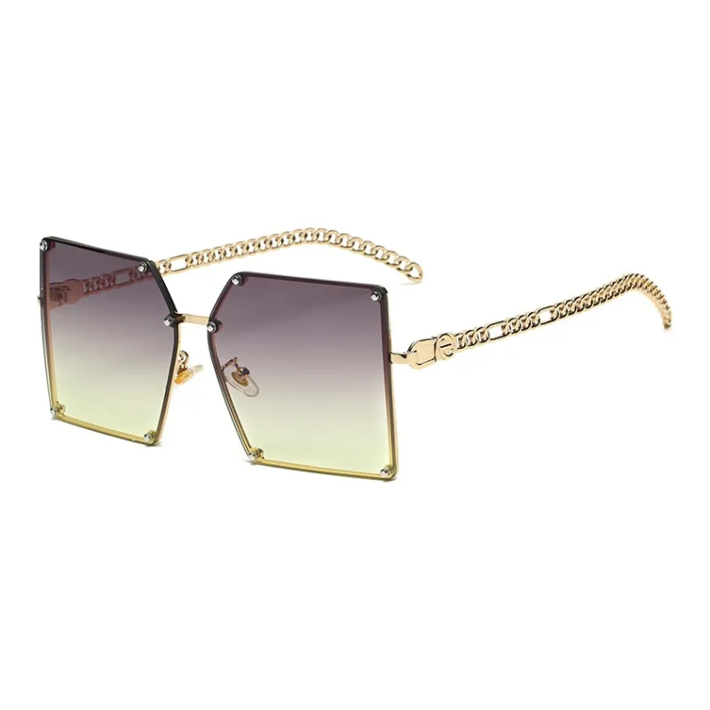 SOMAN Rectangular Sunglasses Unisex-4