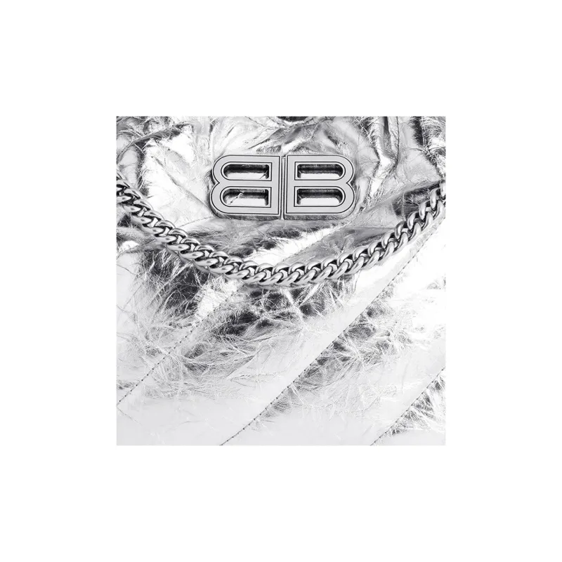 Balenciaga Crush Xs Quilted Tote Bag-5