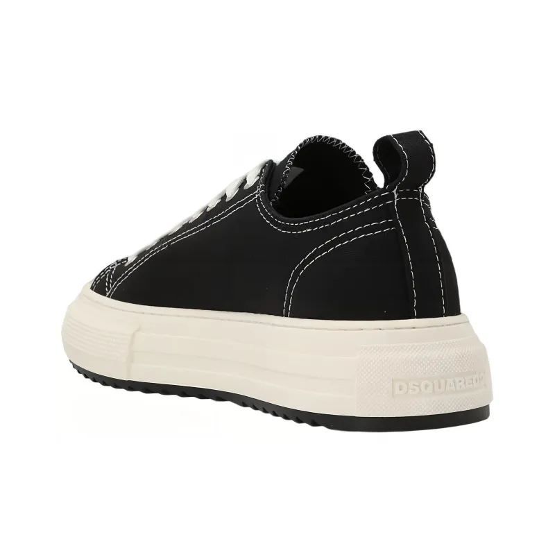DSQUARED2 Flatform Sole Lace-up Sneakers-1