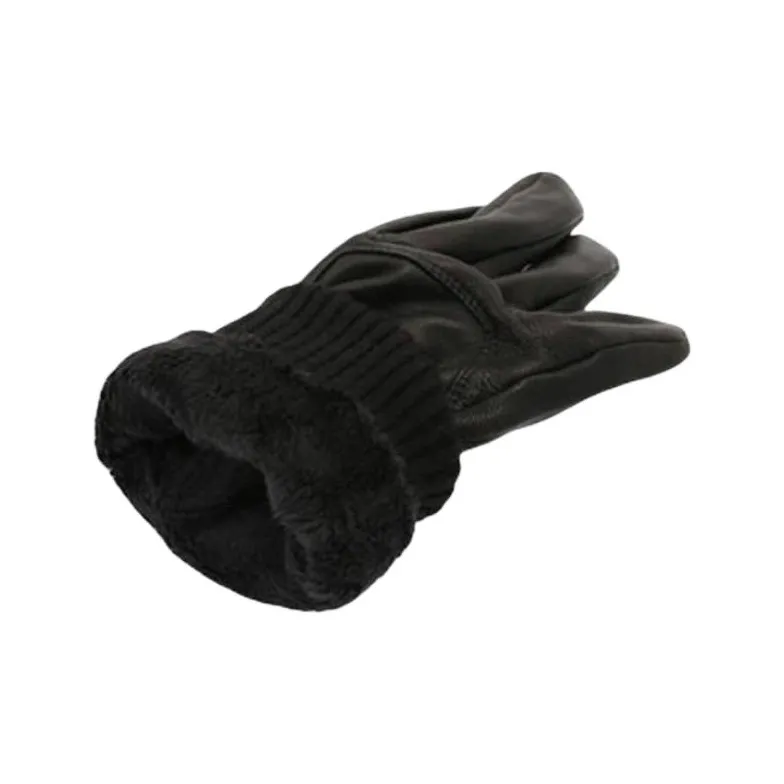 Canada Goose Wool Gloves Men's Black-8