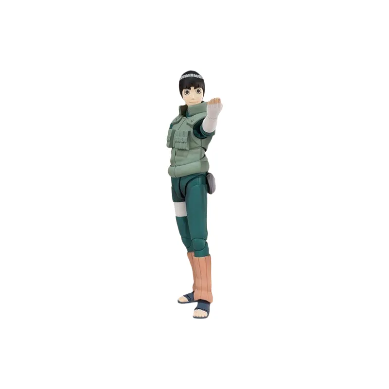 BANDAI Rock Lee Bandai SHF Naruto Rock Lee Action Figure Scale Figures-1