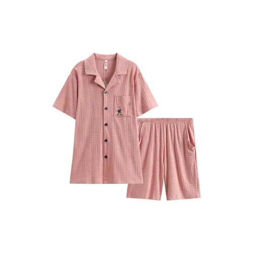 FENTENG Pajama Set Men's Dusty Pink