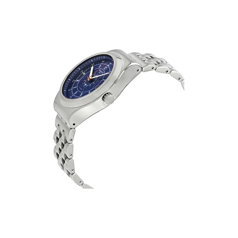 SWATCH Men 42mm Blue Watch YIS401G-1
