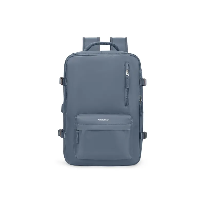 Werocker Fabric Travel Backpack Regular Unisex Multicolor-23