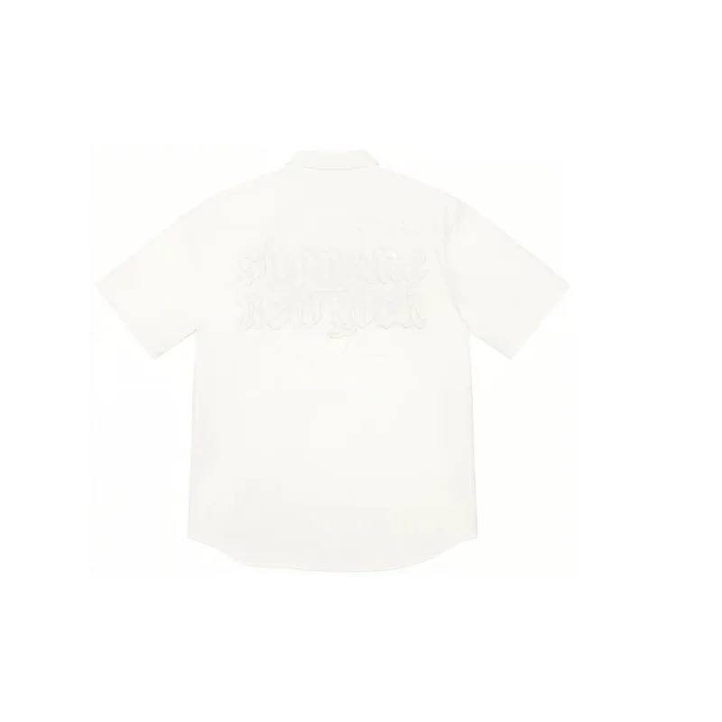 Supreme Croc Patch S/S Work Shirt-5