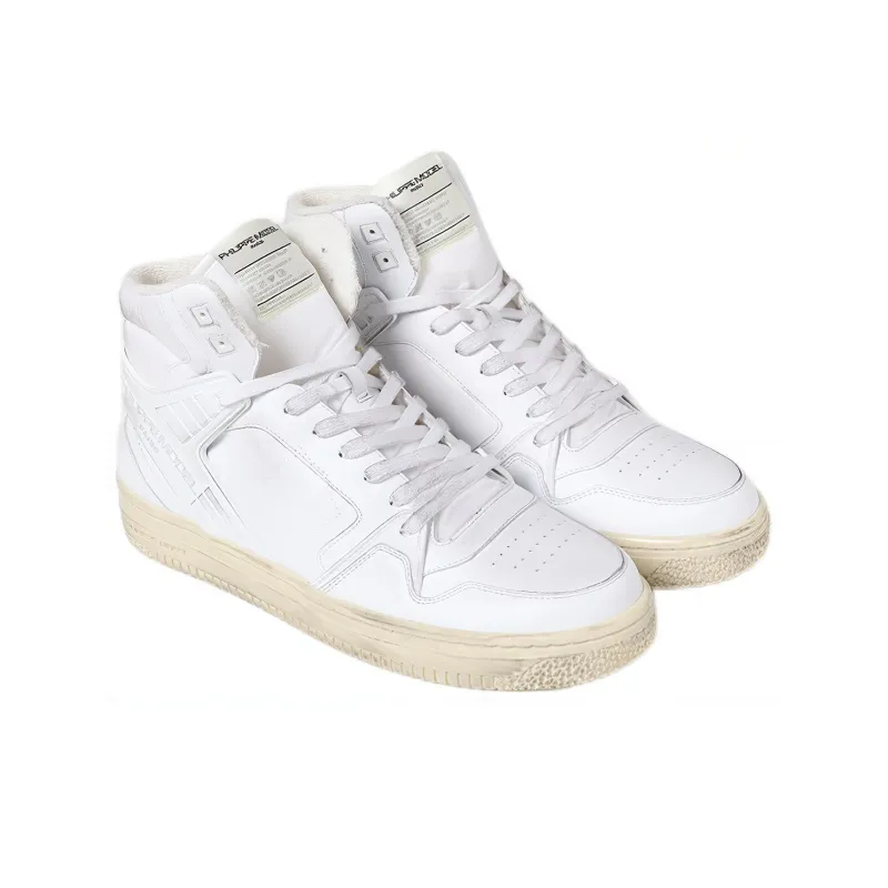 PHILIPPE MODEL Paris High-top Leather Sneakers-2