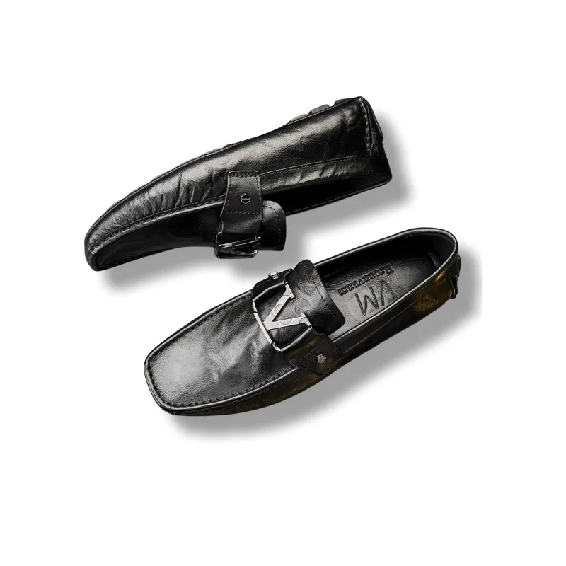 Brounvanm Beanie Shoes Men's Black-4