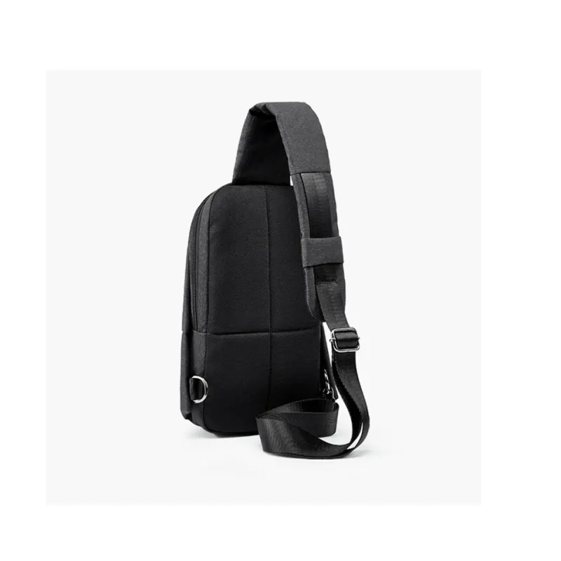 DOSRFINI Polyester Sling Bag Regular Men's Gray-2
