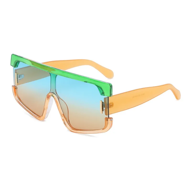 SOMAN Irregular Shape Sunglasses Unisex-5