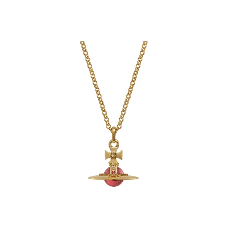Vivienne Westwood Brass Necklaces Unisex Gold-1