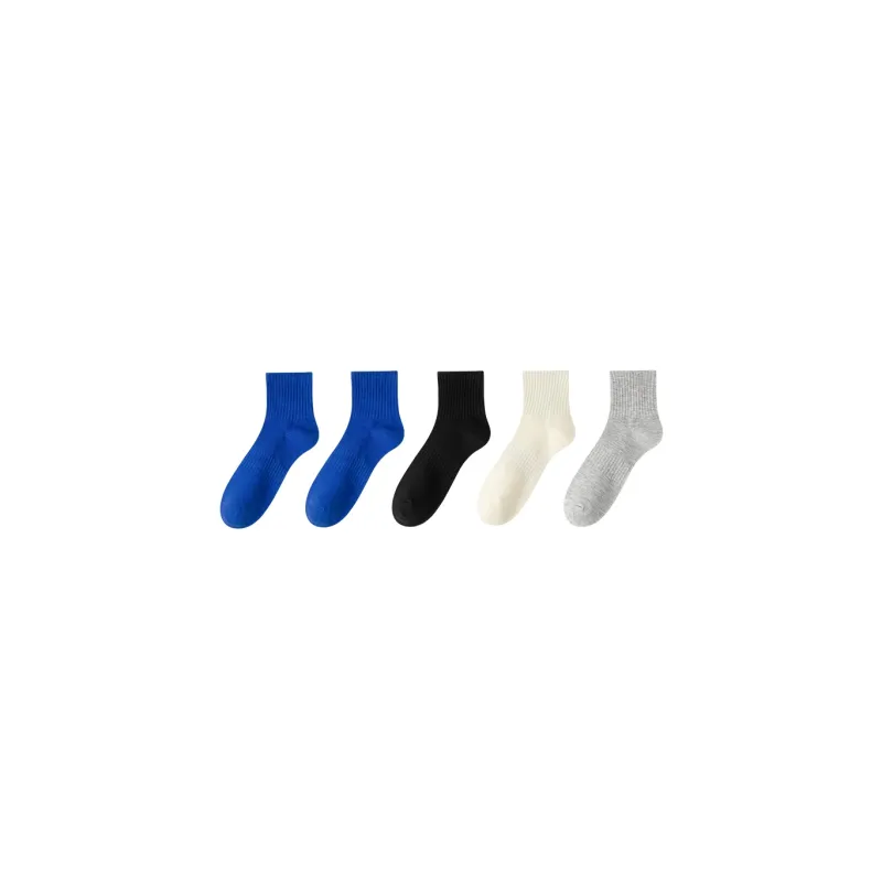 GRACEWELL Mid-Calf Socks Men's 5 Pack-9