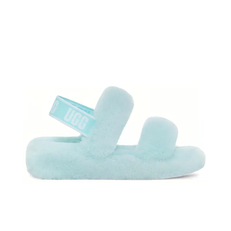 UGG Women's Oh Yeah Slide 'Sky'-1
