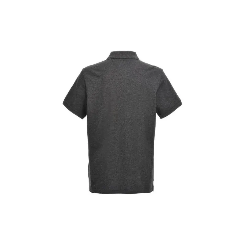 BARBOUR Logo Embroidered Short-Sleeved Polo Shirt-1