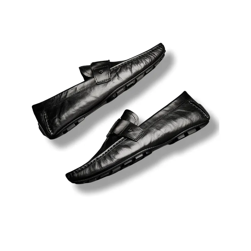Brounvanm Beanie Shoes Men's Black-3