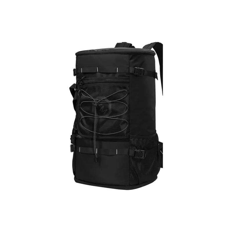DOSRFINI Nylon Fabric Extra Large Capacity Multifunction Double Shoulder Travel Backpack-1