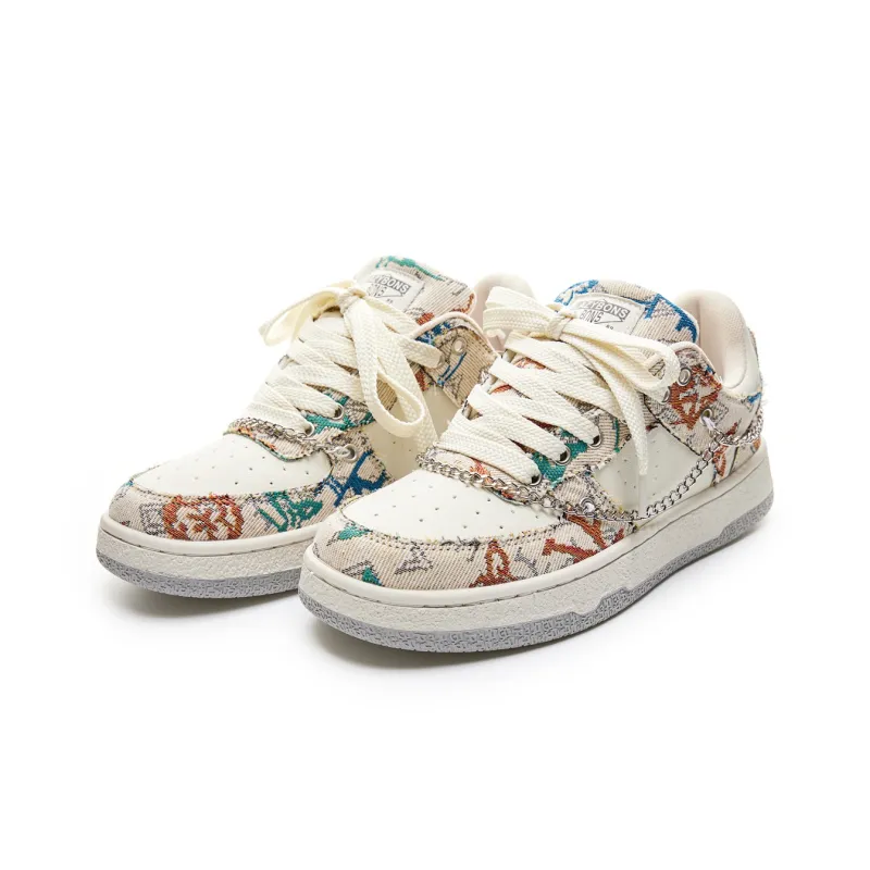 LAZY BONS Anti-Slip Wear-Resistant Lightweight Breathable Height Increasing Low-Top Skateboard Shoes Unisex-2