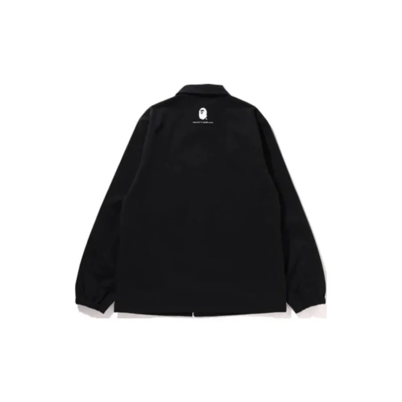 A BATHING APE Go Ape Pointer College Coach Jacket-3