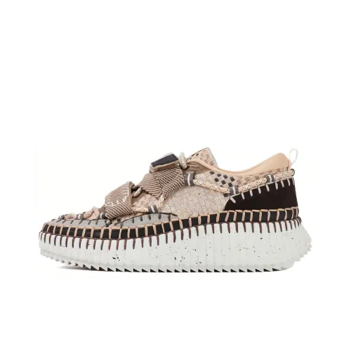 Chloé Casual Shoes Women's Low-Top White/Brown