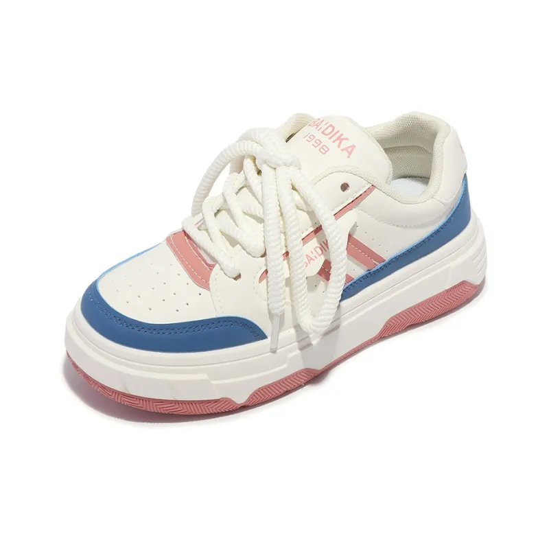 Miss Zhang Slip Resistant Water Resistant Cushioning Low Top Skateboard Shoes Women's Pink-32