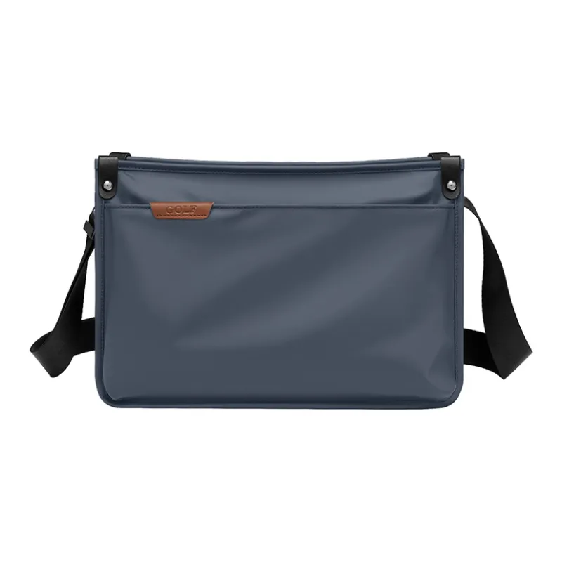 GOLF Fabric Shoulder Bag Men's Black/Gray-4