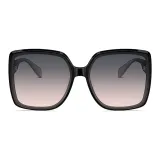 MS3029A13-Gray Blue with Transparent Pink
