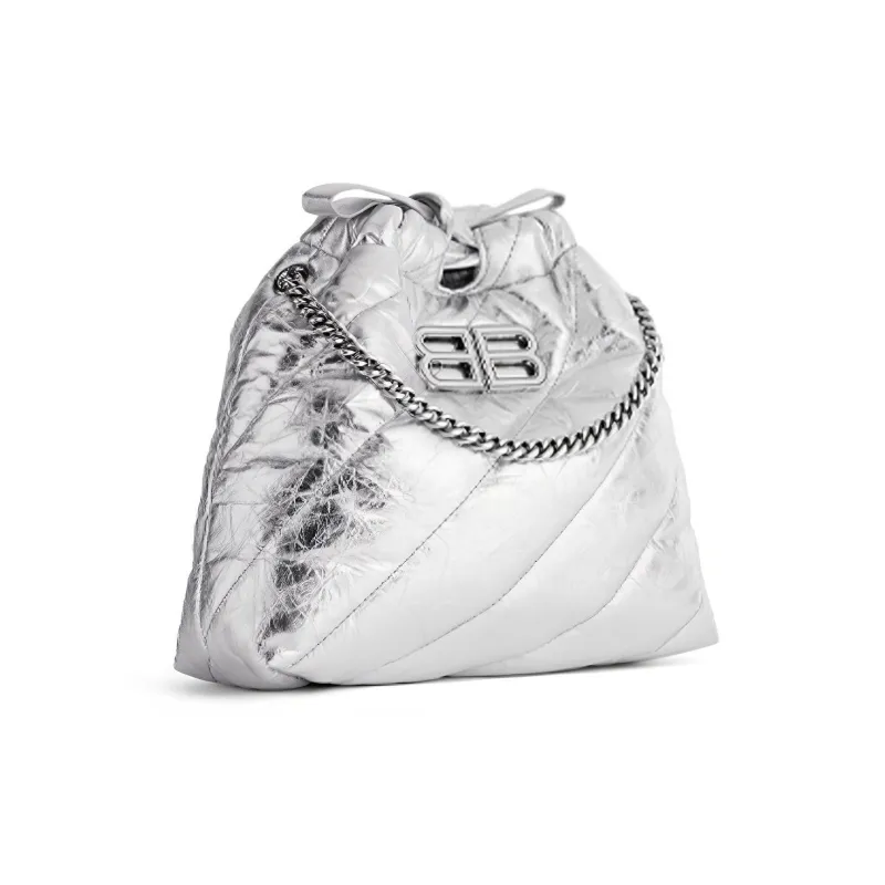 Balenciaga Crush Xs Quilted Tote Bag-2