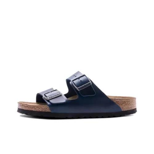 Birkenstock Arizona Soft Footbed Oiled Leather Blue